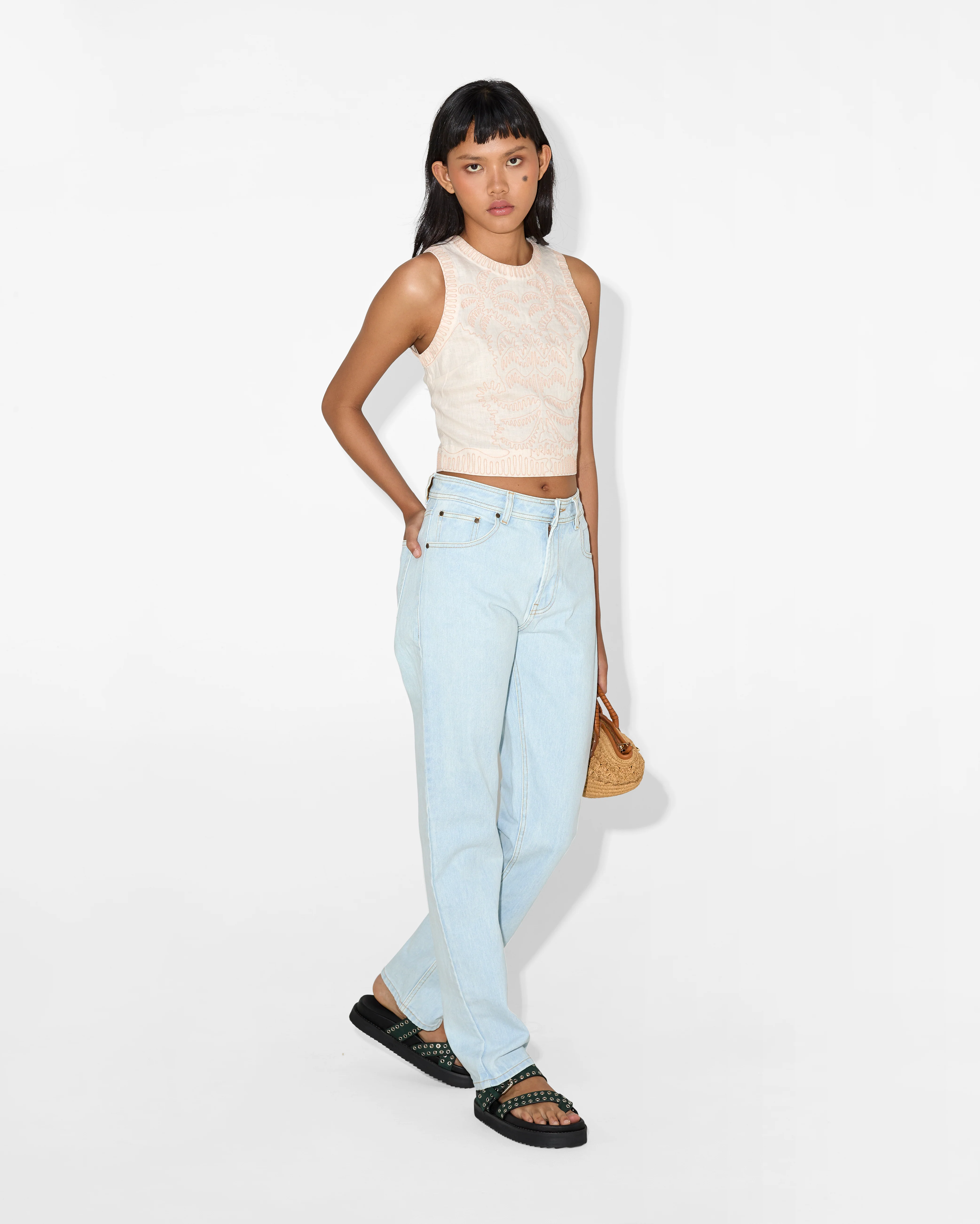 Elegant Sleeveless Knit Top