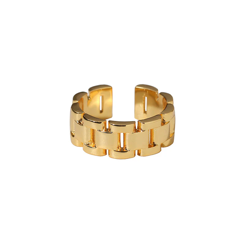 Elegant Link Chain Ring