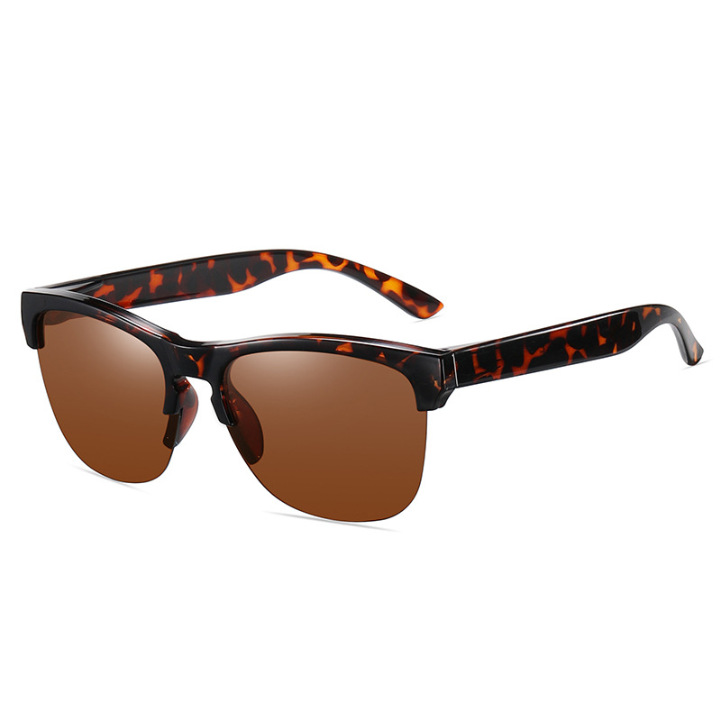 Stylish Classic Half-Frame Sunglasses