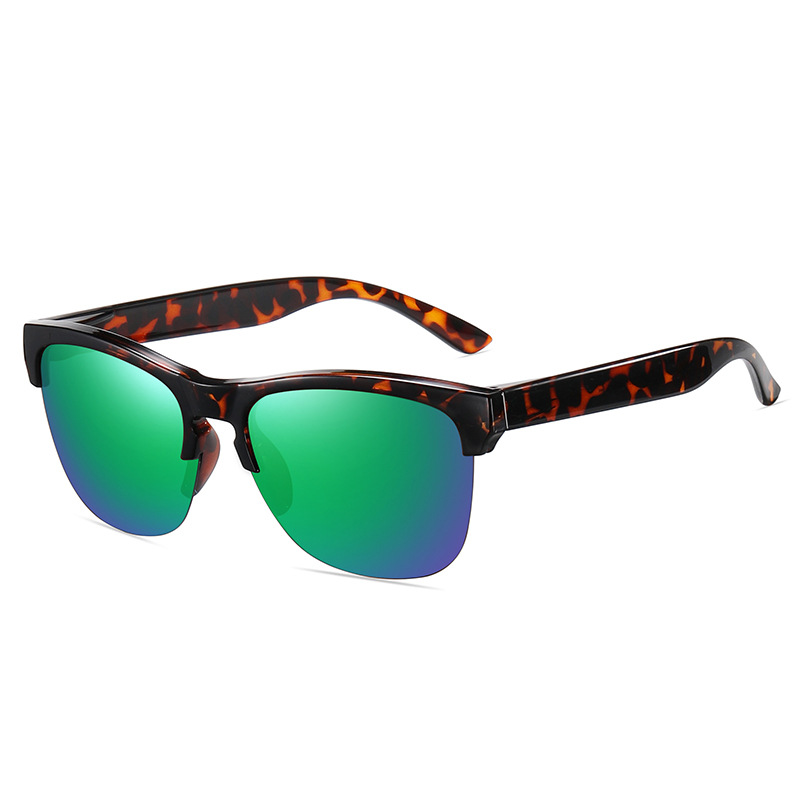 Stylish Classic Half-Frame Sunglasses